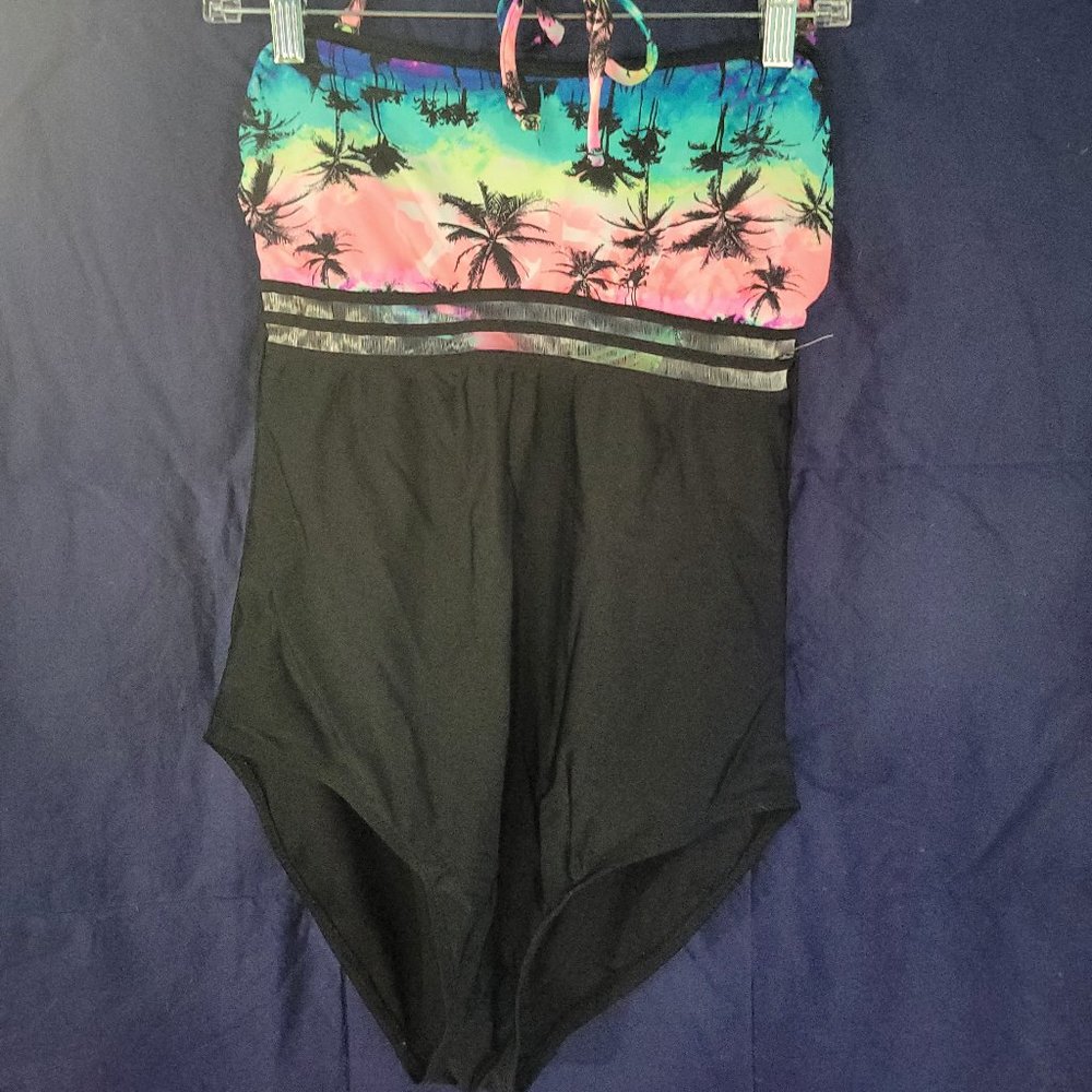 One-piece multicolor swimsuit